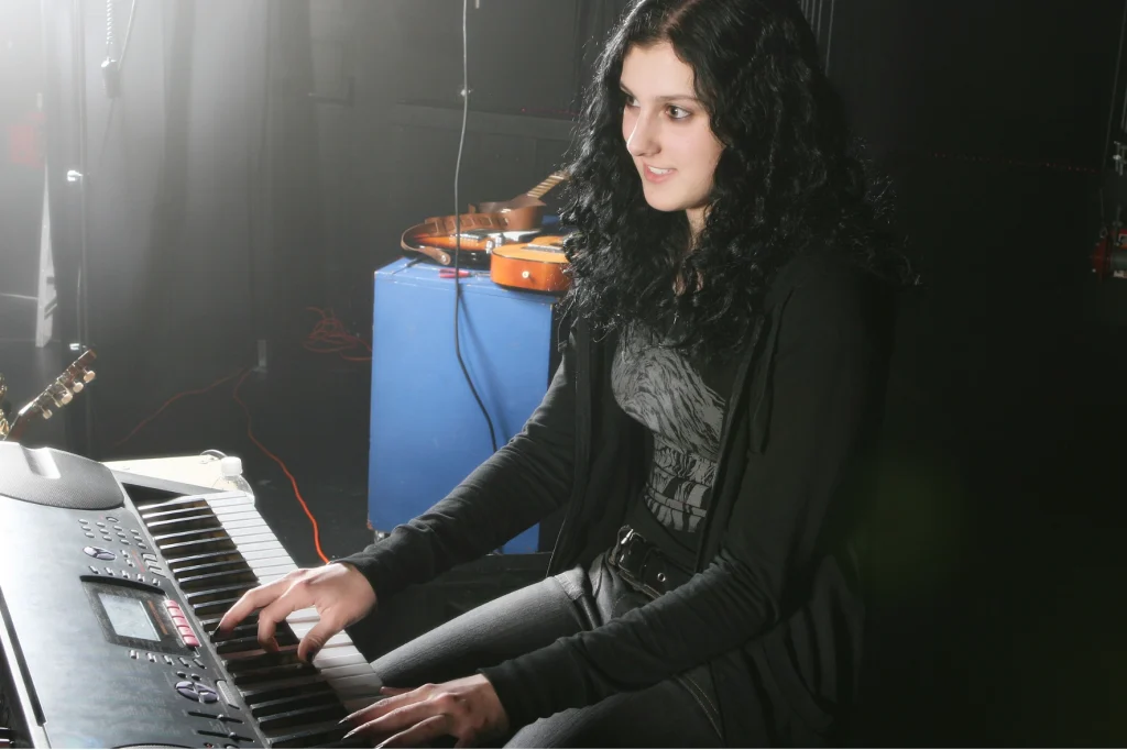 Keyboardunterricht an der Musik- und Kunstschule Oberes Mostviertel