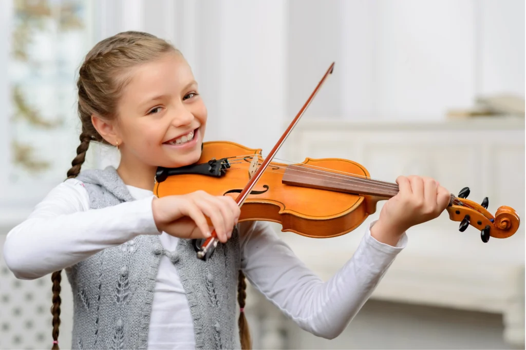 Violinenunterricht an der Musik- und Kunstschule Oberes Mostviertel