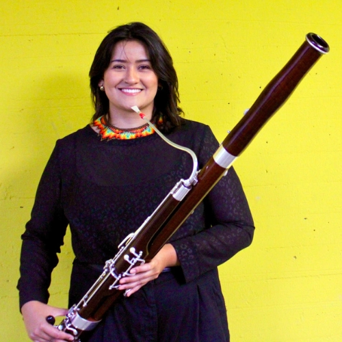 Fagottlehrerin Jennifer Yarce-Guzmán